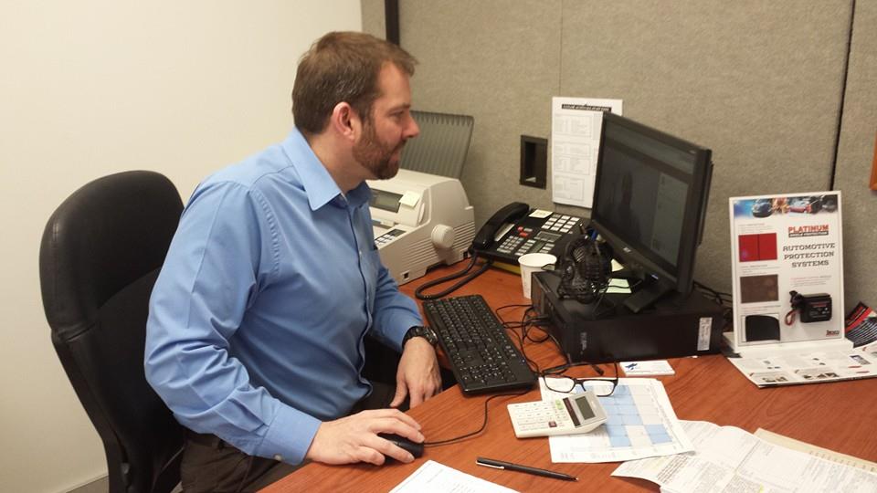 Marc
            J Gilbert in business office